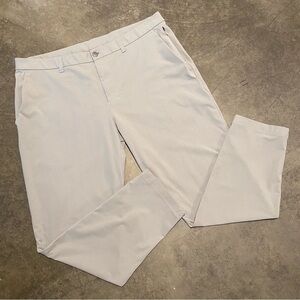 Lululemon Sz 40 Light Gray ABC Pant Slim *Warpstreme 32"